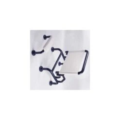 Twyford Avalon Folding Shower Seat Doc.M Compliant Blue