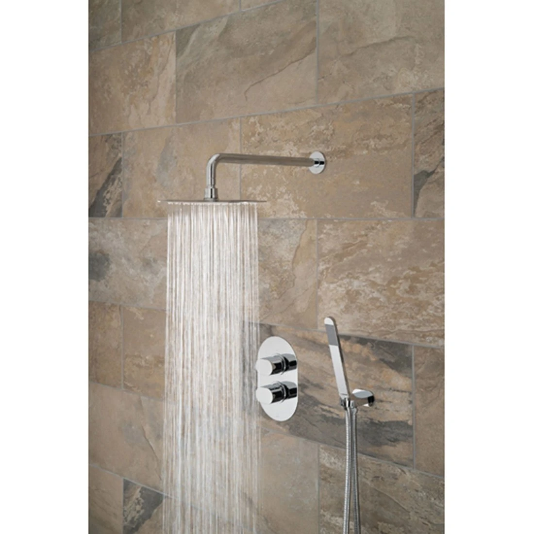 Vado Life 2 Outlet Thermostatic Shower Set - Image 2